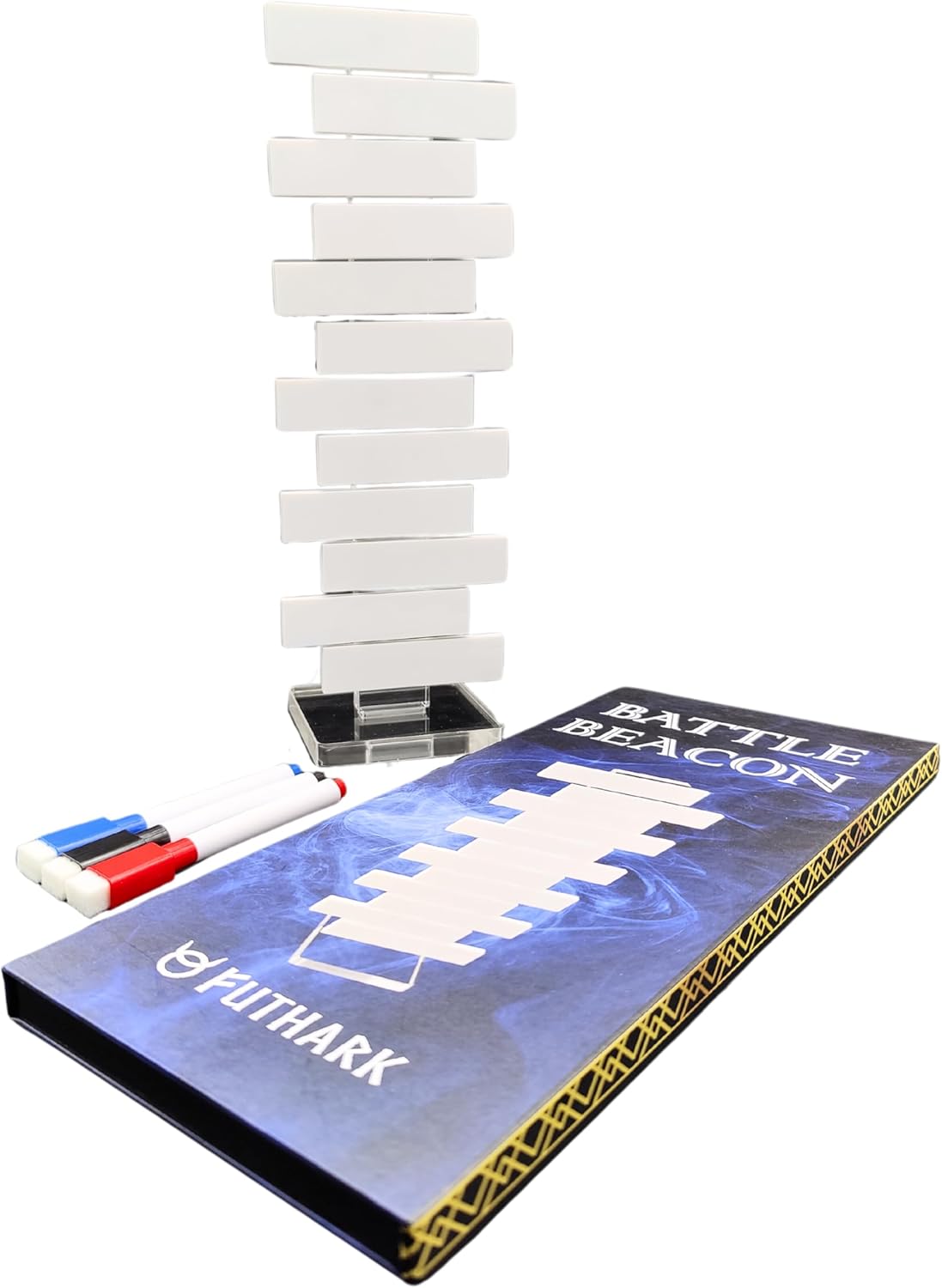 Futhark DND Initiative Tracker for D&D and Other RPG - Track up to 12 Fighters with This Great Dungeon Master Gift - Dungeons and Dragons Accessories - The Battle Beacon