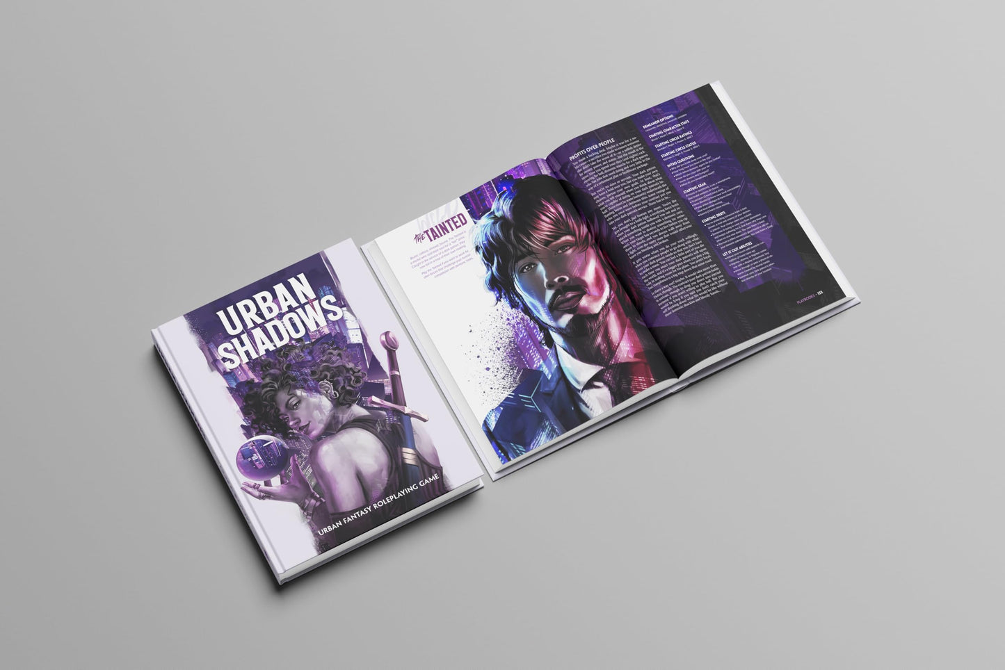 Magpie Games Urban Shadows 2nd Edition: Core Book RPG Tabletop Fantasy Roleplaying Game Adults, Teens Ages 14+
