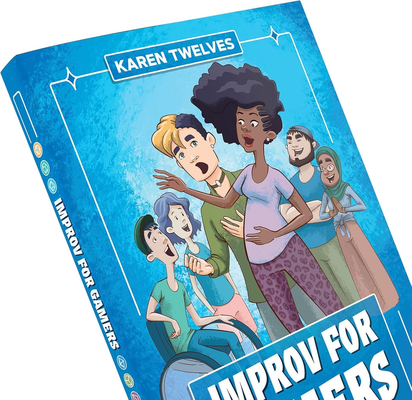 LLC Improv for Gamers: Second Edition - Hardcover RPG Book, Role Playing Game